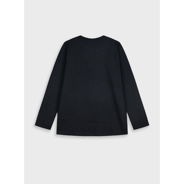 Energiers Basic Line cotton shirt for boys | BLACK