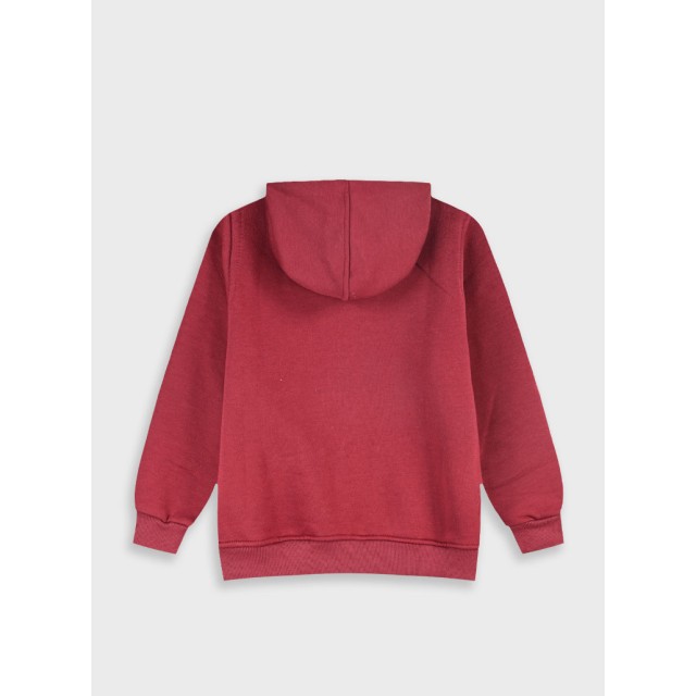 Energiers Basic Line hooded jacket for boys | BORDEAUX