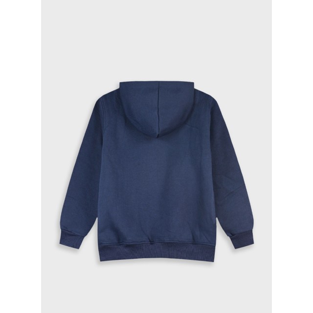 Energiers Basic Line Hooded Sweatshirt for Boys | Blu navy