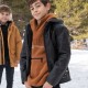 Τζάκετ με δερματίνη | ΜΑΥΡΟ Τζάκετ με δερματίνη | ΜΑΥΡΟ