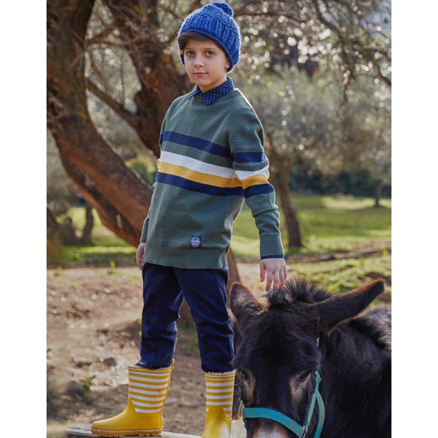 Ελαστικό παντελόνι chinos για αγόρι | ΜΑΡΕΝ