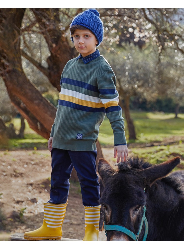 Ελαστικό παντελόνι chinos για αγόρι | ΜΑΡΕΝ Ελαστικό παντελόνι chinos για αγόρι | ΜΑΡΕΝ