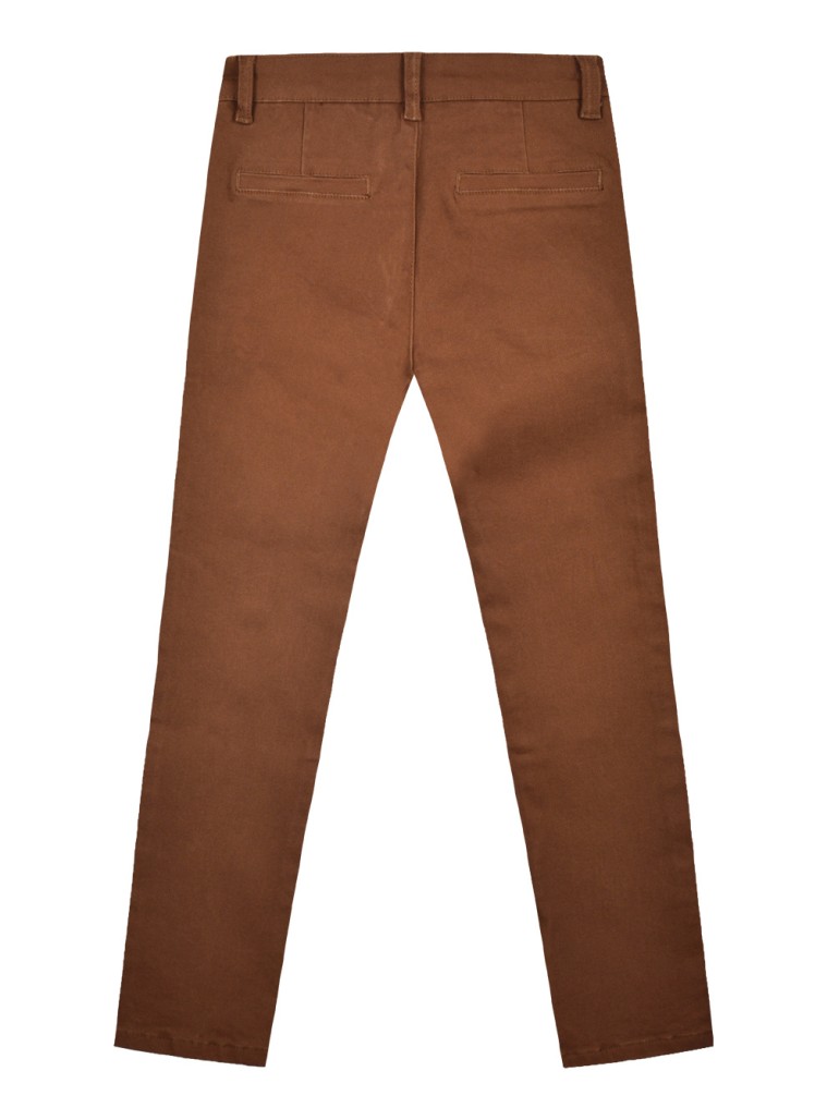 Elastic boy΄s chinos pants | CAMEL