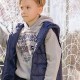 Αμάνικο μονόχρωμο μπουφάν με κουκούλα για αγόρι | ΜΑΡΕΝ Αμάνικο μονόχρωμο μπουφάν με κουκούλα για αγόρι | ΜΑΡΕΝ