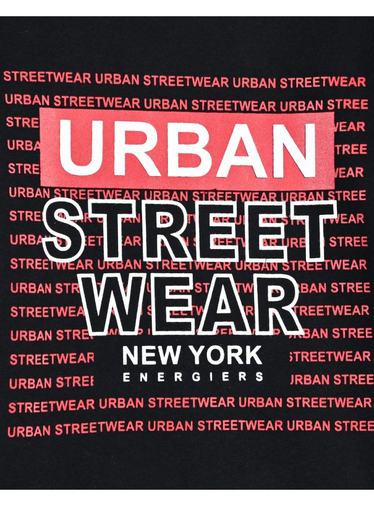 Boy΄s cotton jersey blouse | BLACK