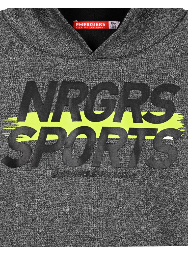 Φούτερ φόρμα σετ με κουκούλα για αγόρι | ΜΑΥΡΟ Φούτερ φόρμα σετ με κουκούλα για αγόρι | ΜΑΥΡΟ