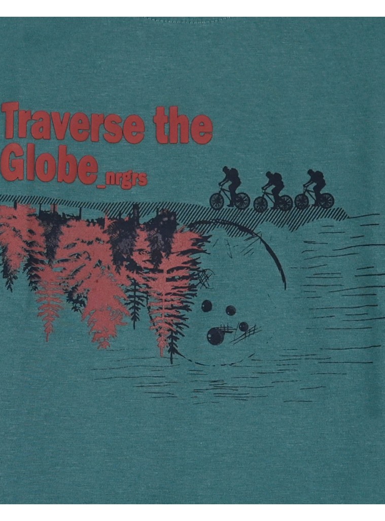 Boys΄ Mako Print Cotton T-Shirt | PEANUT