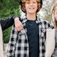 Checkered button up shirt for boys | CHECK