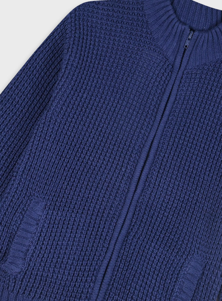 Knit cardigan for boys | NAVY Knit cardigan for boys | NAVY