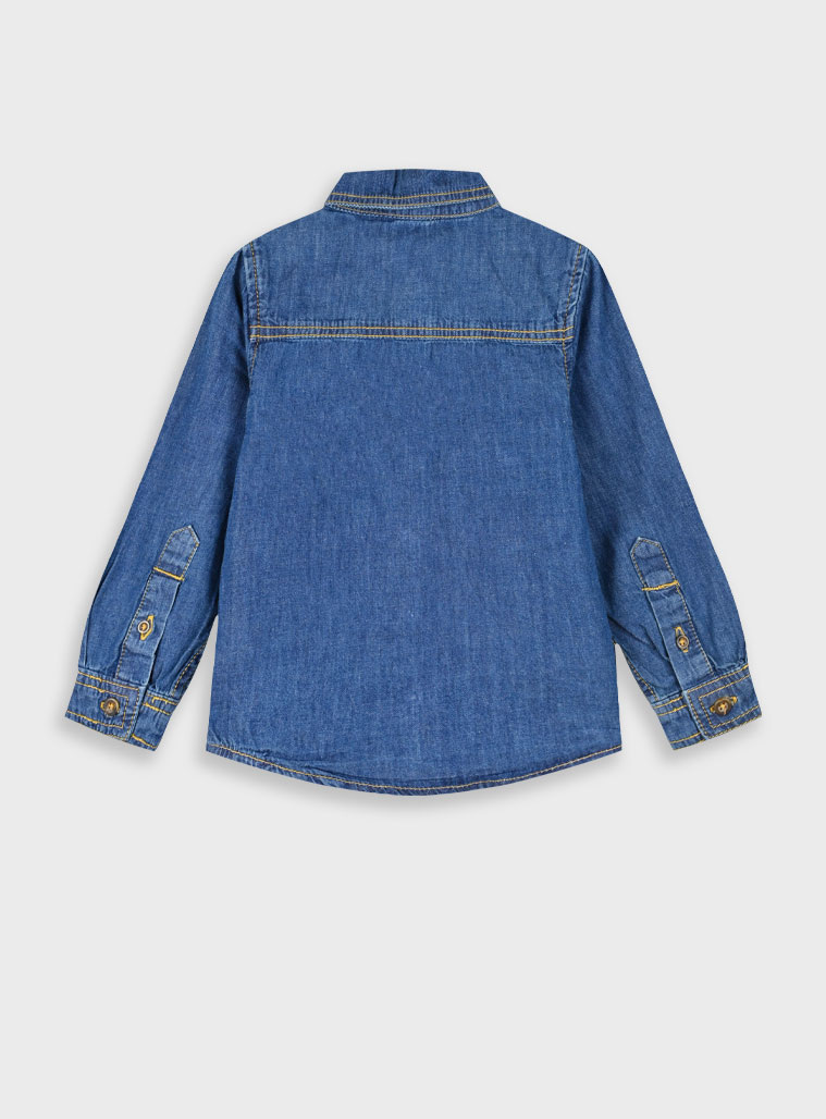 Denim button up shirt for boys | BLUE DENIM Denim button up shirt for boys | BLUE DENIM