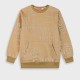 Printed fleece pullover for boys | BEIGE