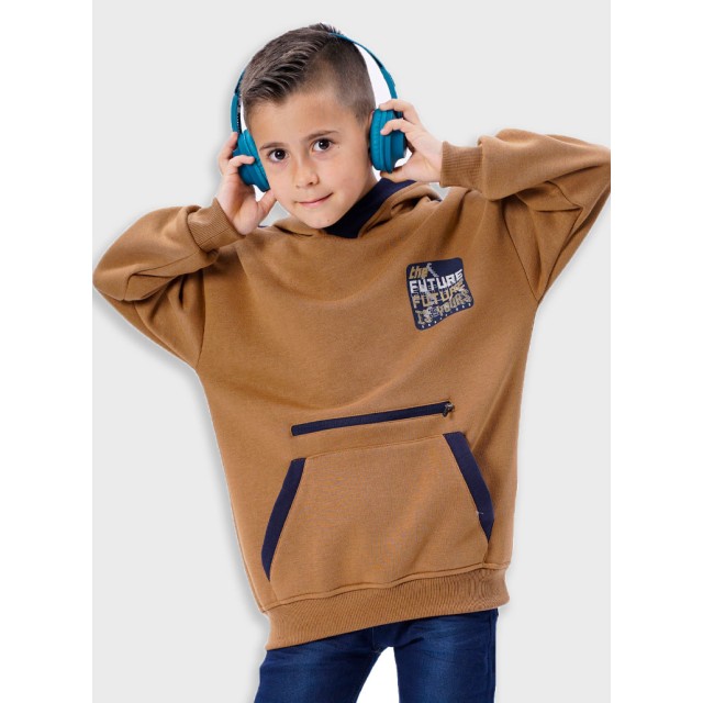 Fleece hoodie for boys | TABAC