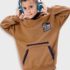 Fleece hoodie for boys | TABAC
