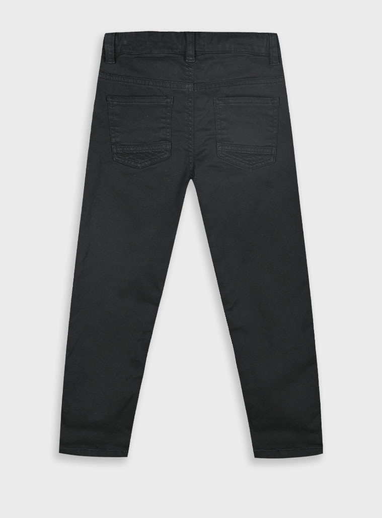 Πεντάτσεπο παντελόνι για αγόρι | ΜΑΥΡΟ Πεντάτσεπο παντελόνι για αγόρι | ΜΑΥΡΟ