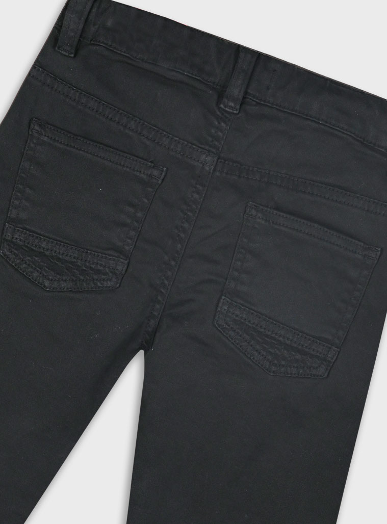 Πεντάτσεπο παντελόνι για αγόρι | ΜΑΥΡΟ Πεντάτσεπο παντελόνι για αγόρι | ΜΑΥΡΟ