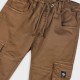 Cargo pants for boys | BROWN