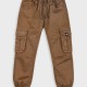 Cargo pants for boys | BROWN