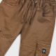 Cargo pants for boys | BROWN