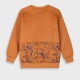 Printed fleece pullover for boys | BRONZE Printed fleece pullover for boys | BRONZE