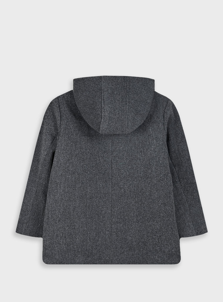 Μοντγκόμερι με κουκούλα για αγόρι | ΑΝΘΡΑΚΙ