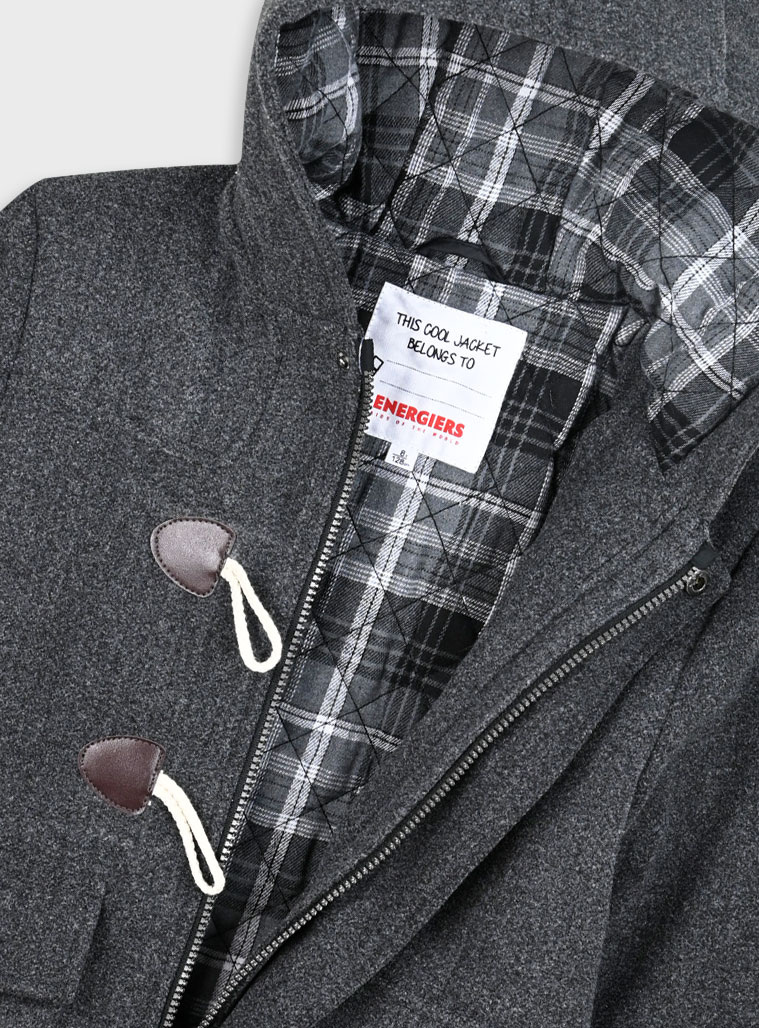 Μοντγκόμερι με κουκούλα για αγόρι | ΑΝΘΡΑΚΙ