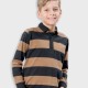 Ριγέ μακρυμάνικο πόλο για αγόρι | ΚΑΜΗΛΟ