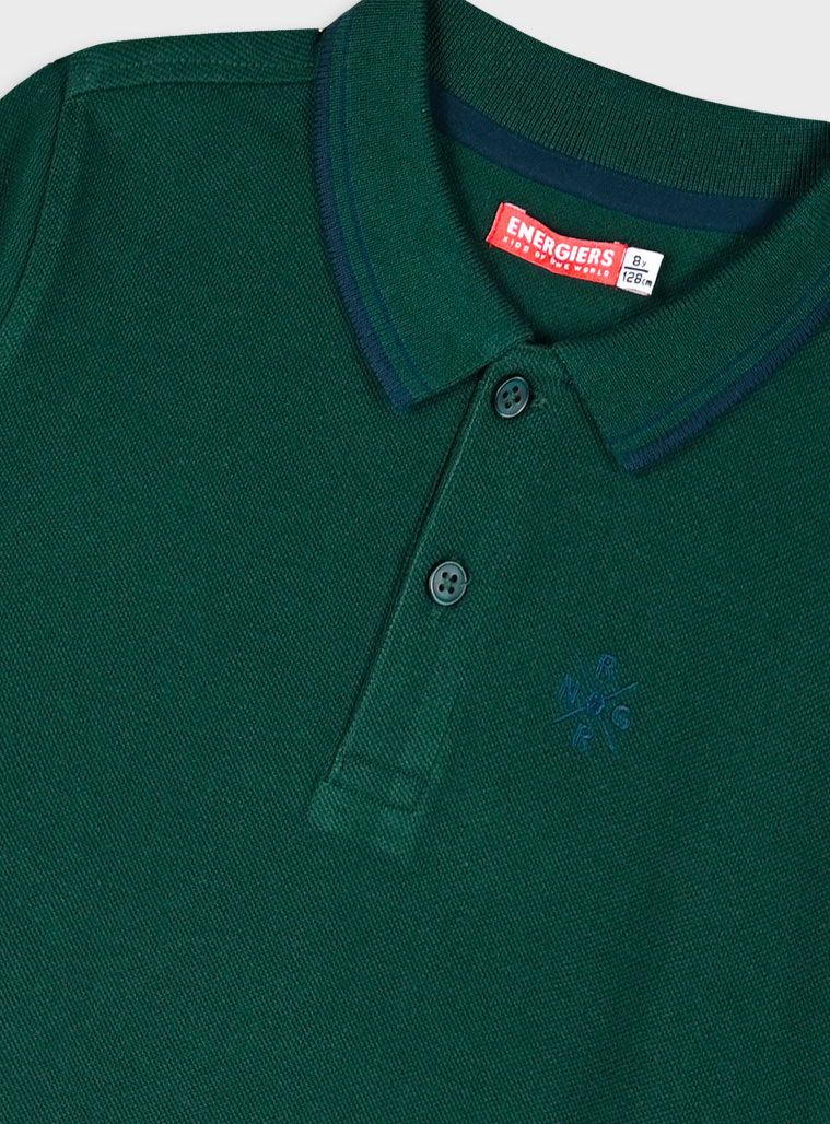 Μακρυμάνικο πόλο για αγόρι | ΣΚΟΝΙΣΜΕΝΟ ΠΡΑΣΙΝΟ Μακρυμάνικο πόλο για αγόρι | ΣΚΟΝΙΣΜΕΝΟ ΠΡΑΣΙΝΟ