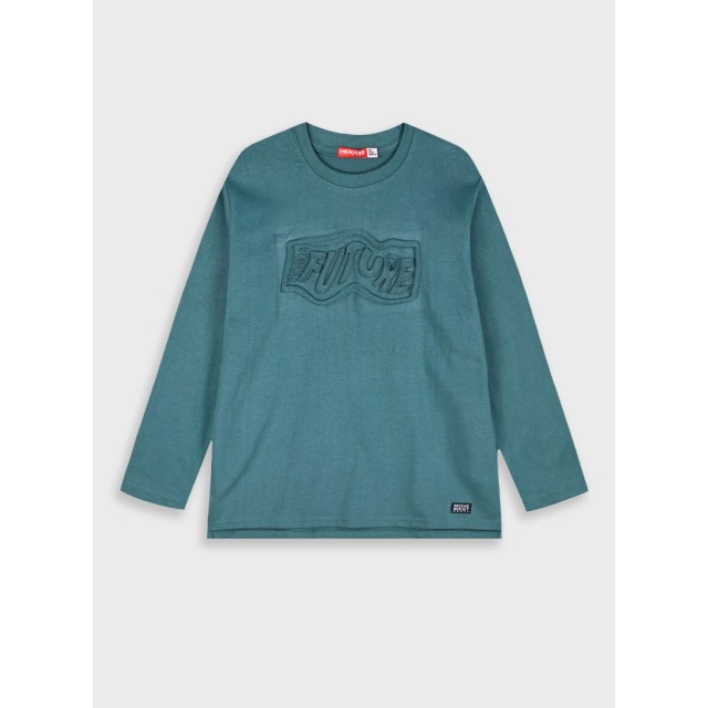 Long sleeve jersey shirt for boys | DESERT GREEN