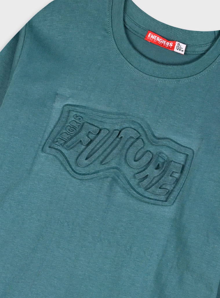 Long sleeve jersey shirt for boys | DESERT GREEN