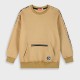 Fleece sweatshirt for boys | BEIGE