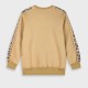 Fleece sweatshirt for boys | BEIGE