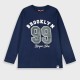 Long sleeve jersey shirt for boys | NAVY Long sleeve jersey shirt for boys | NAVY