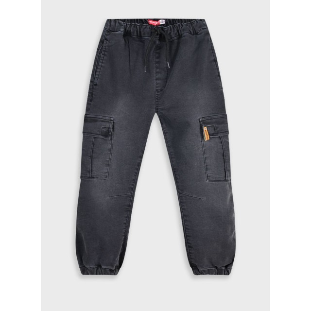 Cargo jeans | BLACK DENIM