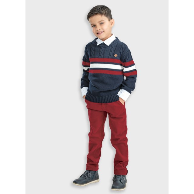 Slim fit chinos | ΜΠΟΡΝΤΩ Slim fit chinos | ΜΠΟΡΝΤΩ