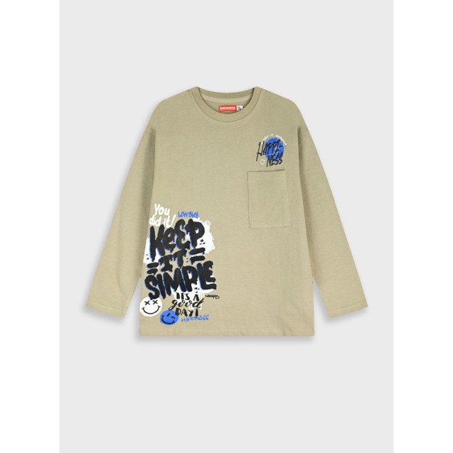 Longsleeved t-shirt | SMOKE GREY