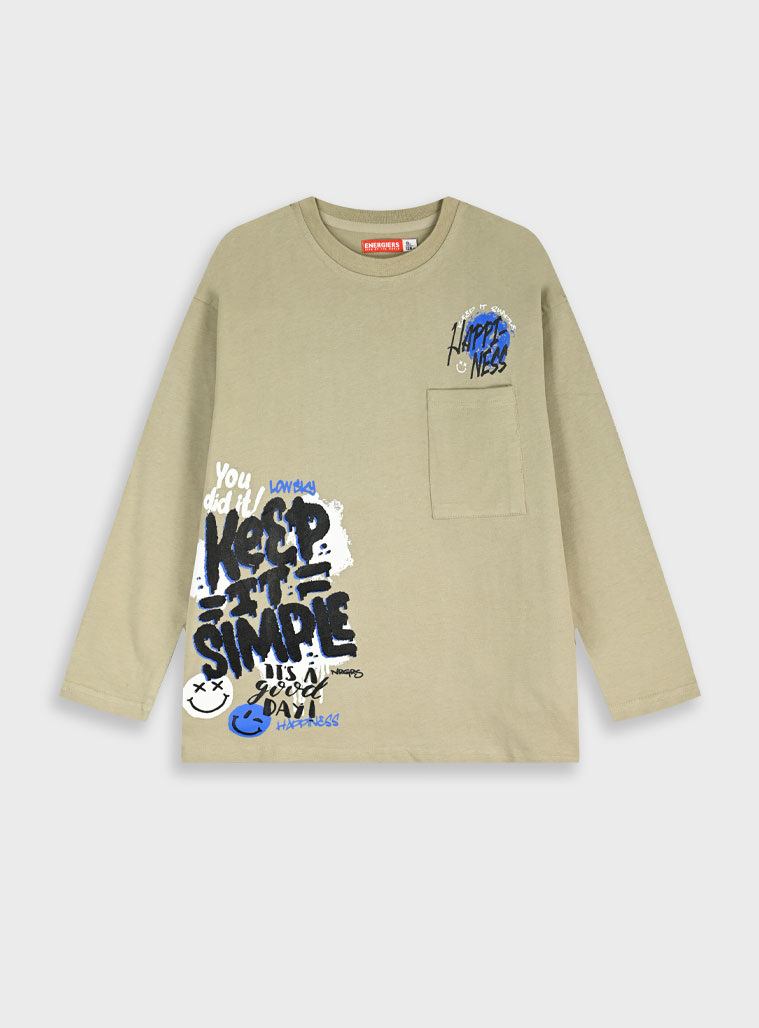 Longsleeved t-shirt | SMOKE GREY