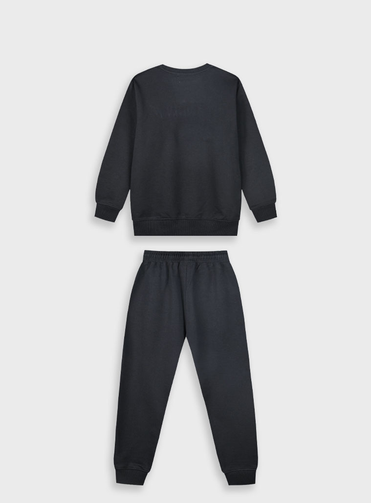 Φούτερ φόρμα με τύπωμα | ΜΑΥΡΟ Φούτερ φόρμα με τύπωμα | ΜΑΥΡΟ