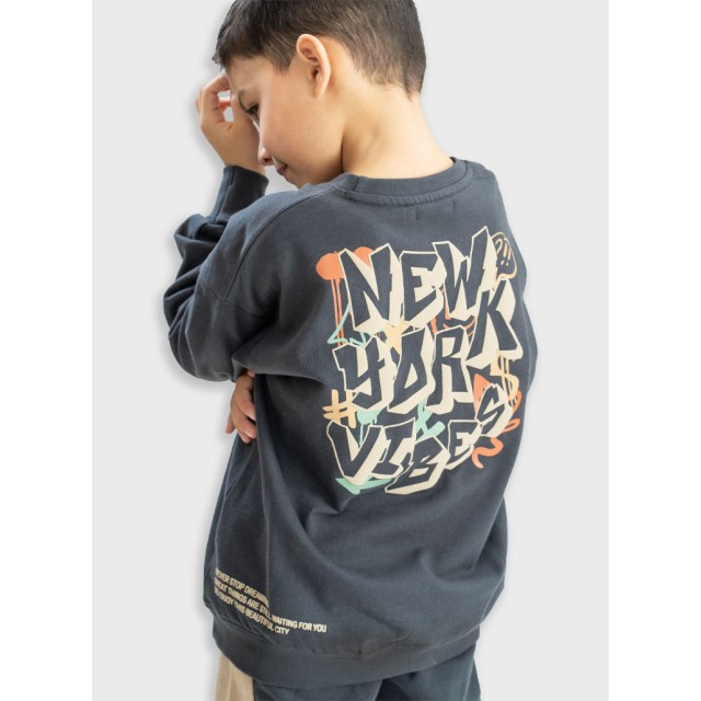 Tracksuit with print | ANTHRACITE