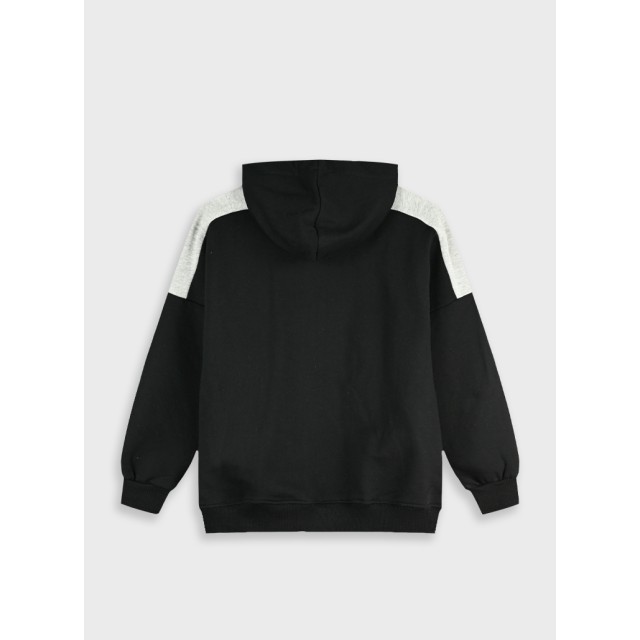 Hooded jacket | BLACK