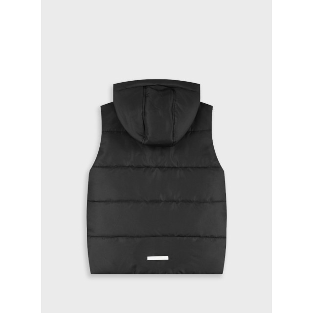 Sleeveless jacket | BLACK