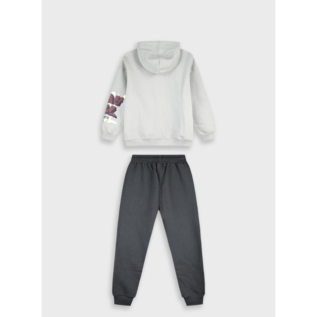 Fleece tracksuit | Antracite