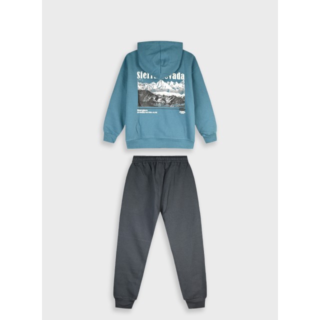 Fleece tracksuit | Antracite