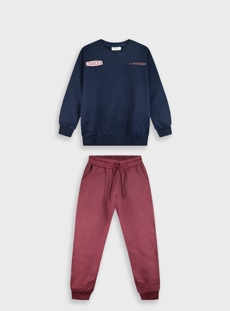 Fleece tracksuit | BURDEOS