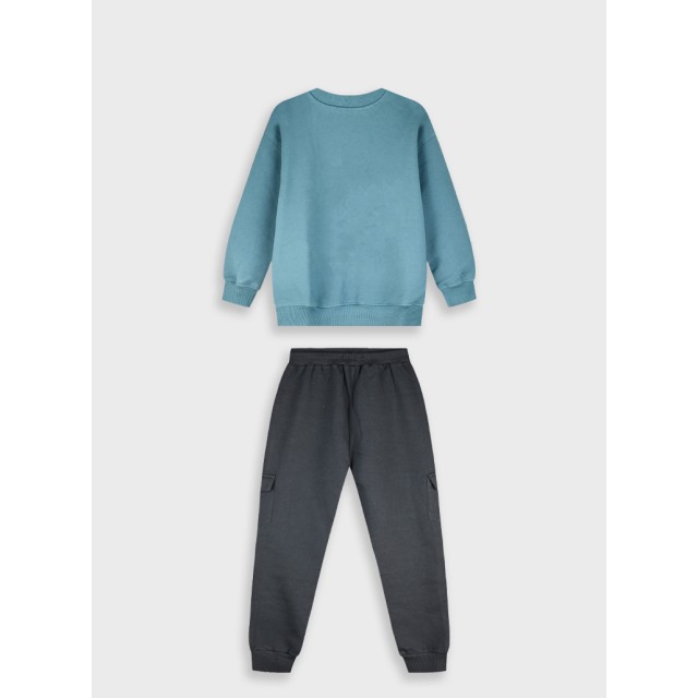Fleece tracksuit | Antracite
