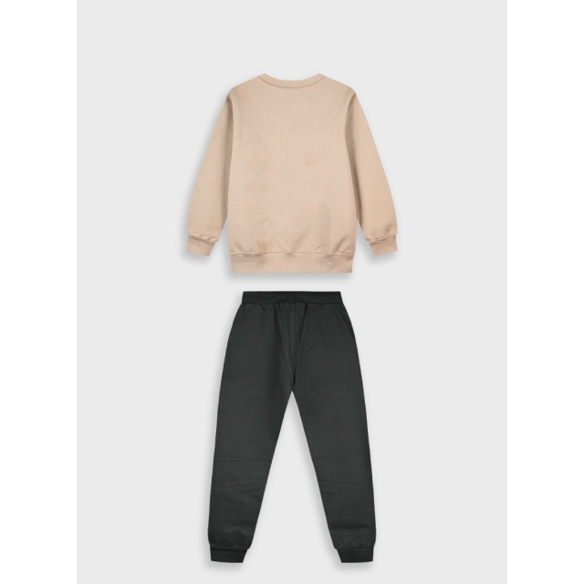Fleece tracksuit | Antracite