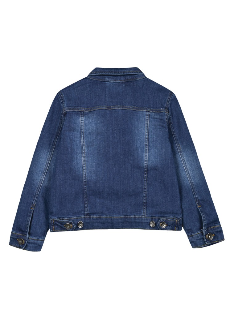 Stretch jean jacket | BLUE DENIM