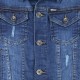 Stretch jean jacket | BLUE DENIM