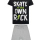 Μακό σετ Skate own rock | ΜΕΛΑΝΖΕ Μακό σετ Skate own rock | ΜΕΛΑΝΖΕ