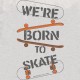 Jersey set Born to Skate | BLACK