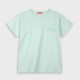 Jersey t-shirt with pocket for boys | ICE GREEN